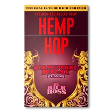 The Real Stuff Strawberry Rozay Hemp Hop Prerolls by Rick Ross picture
