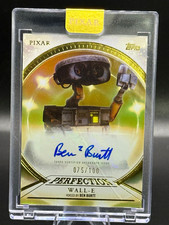 Topps 2025 Pixar Gold Perfection Encased WALL-E PPA-BB Ben Burtt Auto 075/100 picture