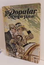 RARE 1909 LEYENDECKER Auto Cover Popular Magazine published by Street & Smith picture