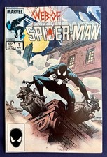 Web of Spider-Man 1 1985 KEY 1st App Vulturions Charles Vess Cover VF picture