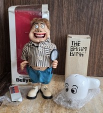 Two 1980s Humorous Banks ~ The Sperm Bank & The Weekend Sportmans Belly Bank picture