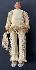 Vintage June Goodnow Native American Sioux Red Cloud Doll NIADA 17” Beaded picture
