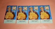 4 Vintage 1954 Funk's Hybrid Seed Corn Pocketbooks picture