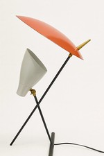 Vintage 1950s Italian Stilnovo Style Mid Century Modern Desk Table Lamp picture