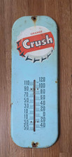 Vintage ORANGE CRUSH Thermometer Works 16