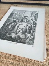 LOT OF JESUS CHRIST VINTAGE BOOKPLATE ART PRINTS.20 PRINTS OF 11