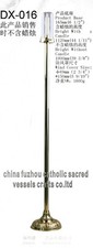 2pcs/lot Altar Processional Candlestick With Wind Cover, 44.09