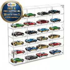 Acrylic Display Case for Hot Wheels Storage 1/64 Scale Clear picture
