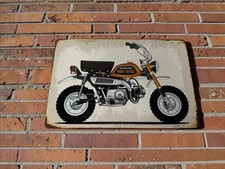 Honda Mini Trail Z50 Metal Tin Sign Rustic Garage Shop Wall Decor 11.75