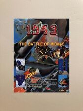 1943: The Battle of Midway Poster Arcade Video Game 13