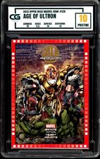 2013 Upper Deck Marvel Now #129 Age of Ultron Hulk Captain A ~ CG 10 PRISTINE picture