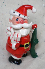 Vintage 1950s Kreiss Ceramics Japan Christmas Santa Figurine  picture