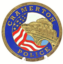 Cramerton Police Department 1967-2017 Anniversary Challenge Coin 1.75in picture
