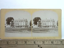 Sunset Pavilion House Stereoview Kilburn Brothers North Conway NH 1870s picture