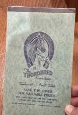Vintage Thorobred No 54 Pencil Tablet Sealed Atlas Chattanooga TN School NOS picture