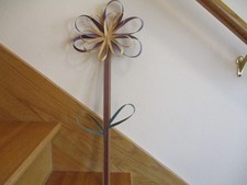 Longaberger Flower Purple & Yellow Splints 24