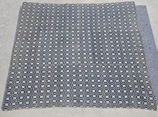 Antique 1800's Blue & White Coverlet Lindsey Woolsey VA Plantation 77