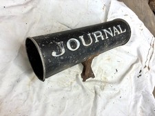 Vintage mid-century Atlanta JOURNAL newspaper delivery cylinder. picture