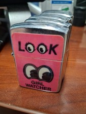 Vintage 60’s My Lite Lighter ( Look Girl Watcher ) Neon Pink picture