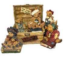 Boyd’s Bears Bailey’s Ol’ Trunk Bearstone 10th Anniversary Special Edition Resin picture