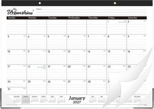 2027 Desk Calendar - 18 Monthly Desk Calendar 2027, 17