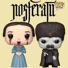 Funko Pop Nosferatu Count Orlok #1921 & Ellen Hutter #1920 picture