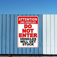 Vintage Do Not Enter Sign Metal Tin Sign Bar Garage Halloween Wall Decor picture