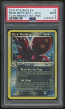 2004 Pokemon Dark Octillery Team Rocket Returns Holo #8 PSA 9 picture