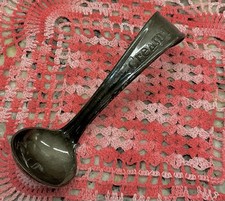 Antique Cream Top Milk Bottle Metal Ladle Spoon Dairy Advertising 1924-1925 Pat. picture