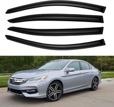 Window Rain Guards Visors for 2008-2017 Honda Accord, Out-Channel Window Vent picture