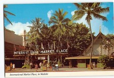 Postcard International Market Place Waikiki Hawaii USA picture