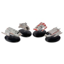 Eaglemoss Star Trek Shuttlecraft Set 4 Passenger, Warrant, Short-Range, Medical picture
