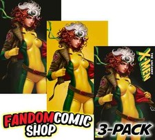 UNCANNY X-MEN #1 (IVAN TALAVERA EXCLUSIVE TRADE/GREEN VIRGIN/YELLOW VIRGIN SET) picture