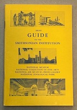 VNTG Ephemera 1958 Guide SMITHSONIAN INSTITUTION Washington DC 4X6-82 Page Book picture
