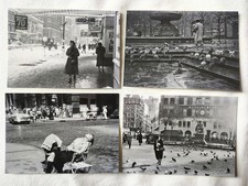 New York Vintage Postcards - Set of 15, wall art,wall decor, bathroom wall art picture