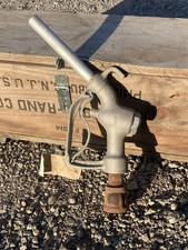 Vintage Gasboy EBW 402 Aluminum Fuel Pump Nozzle Handle with Original Paper Tag picture