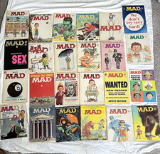 Vintage EC Comics Mad Magazine 1960’s 1970’s - 105 Issue Lot - Alfred E Neuman picture