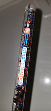 Vintage 1991 Where’s Waldo Red White Blue Glitter Wonder Tube Wand Stick picture