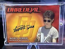 2002 Daredevil Scott Terra (Young Matt Murdock) autograph auto card picture