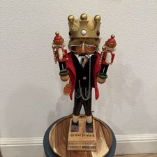 Christian Steinbach S880 King Of Nutcrackers Handmade Germany 18” Signed picture