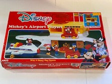 Vintage 1987 Arco Disney Mickey’s Airport Playset No 6279-NEW in Box-NOS picture
