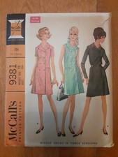 1968 McCall's#9381 Sz12/34