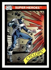 1990 Impel Marvel Universe #8 Cyclops Diamond Preview picture