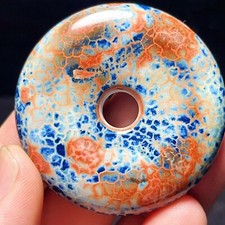 TOP 52G Polished Silk Banded Agate Lace Agate Crystal Madagascar L5402 picture