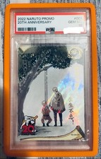 Naruto 2022 Promo 20th Anniversary #001 PSA 10 Gem Mint Chinese Card picture