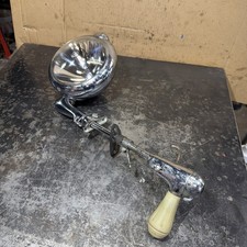 Vintage Unity Model S6 Chrome Spotlight Car Light Rat Rod Chicago USA Untested picture