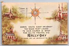 Rally Day 1946 Wilmington Delaware First Central Church Sunday School Postcard picture