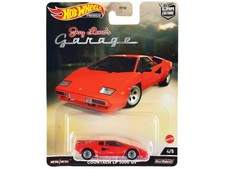 Lamborghini Countach LP 5000 QV Red "Jay Leno's Garage" Diecast Model Car by Hot picture