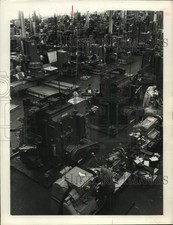 1959 Press Photo Machinists at Pratt and Whitney Plant - lrx70081 picture