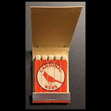 Full Book Vintage Feature Matchbook E.A. Cardinal Co. Elastic Webs For Underwear picture